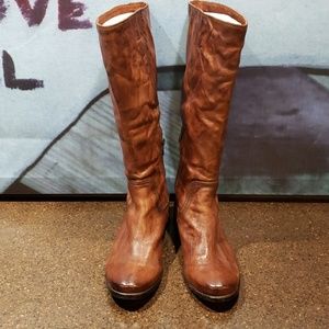 Anna Inside Zip Frye Boots